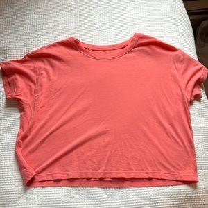 Lululemon Pink/Coral Cates Tee